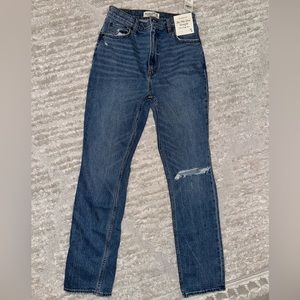 Abercrombie jeans - 90s slim straight ultra high rise